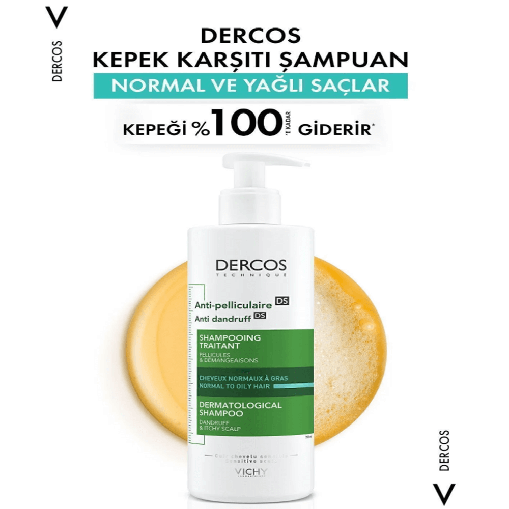 Vichy Dercos Anti Dandruff Kepek Kar T Ampuan Ml Normal Ve Ya L Sa Lar Markafarma